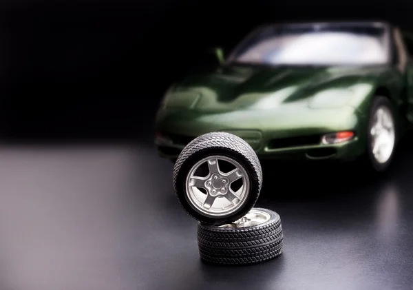 Car wheels — Stock Photo, Image