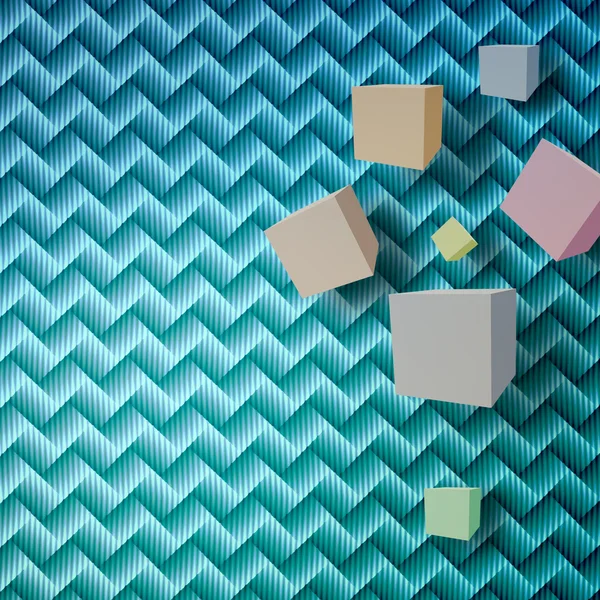 Abstract background with cubes — Stock Photo, Image