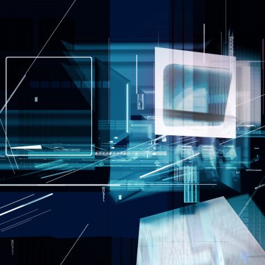 Gelecekteki Teknoloji Arkaplanı