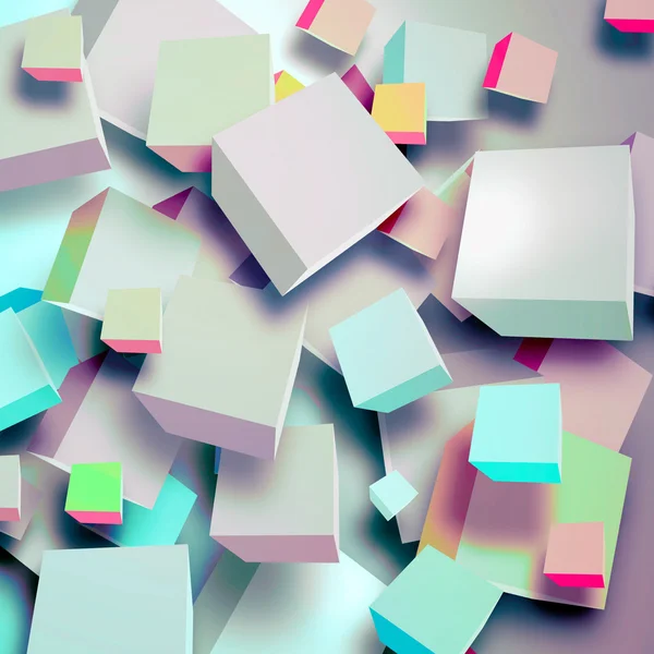 Cubes background — Zdjęcie stockowe