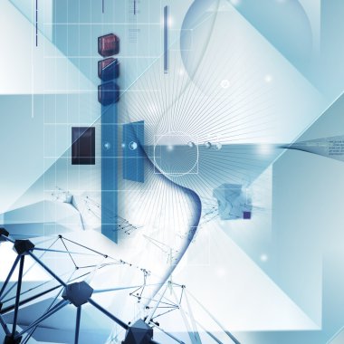 fütüristik bir arka plan tasarımı