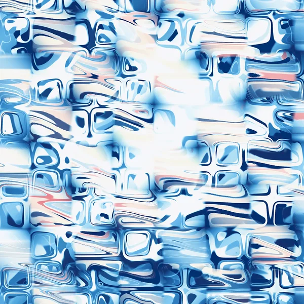 Patrón abstracto en tonos azules — Foto de Stock