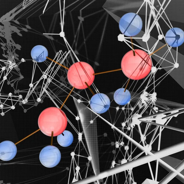 科学抽象 — 图库照片