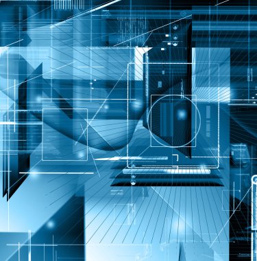 fütüristik bir arka plan tasarımı