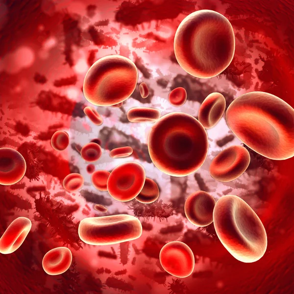 Фон клеток крови — стоковое фото