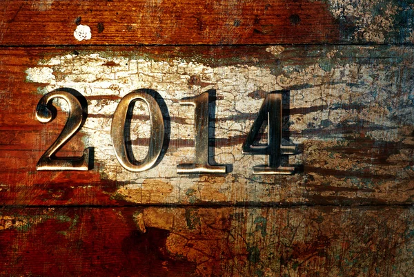 Happy New Year 2014 celebration — Stock Photo, Image