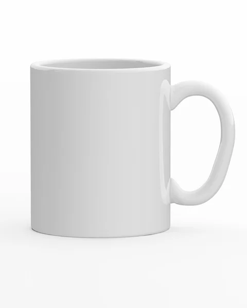 Weiße Tasse — Stockfoto