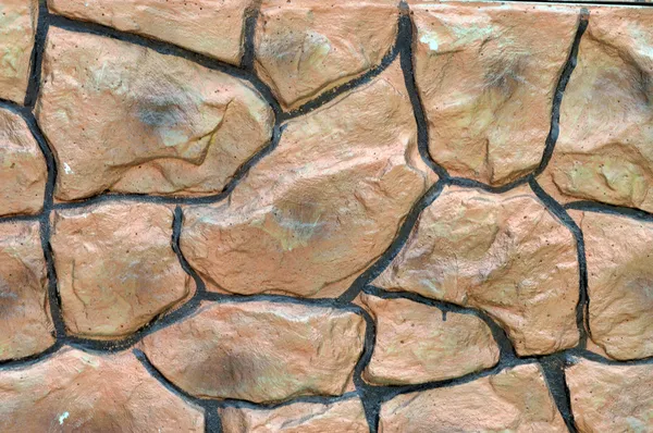 Fundo pintado de pedra artificial — Fotografia de Stock