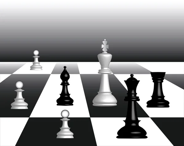 Chiffres d'échecs — Image vectorielle