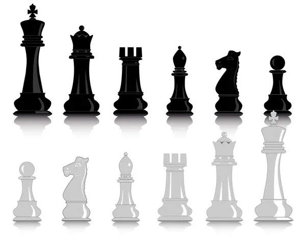 Chess figures — Stock Vector