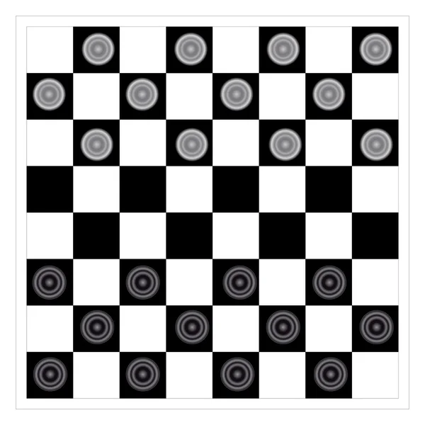 Checkers — Stock Vector