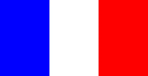 Bandera de France — Vector de stock