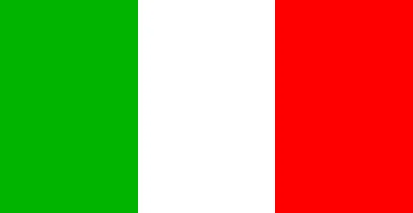 Bandera de Italia — Archivo Imágenes Vectoriales