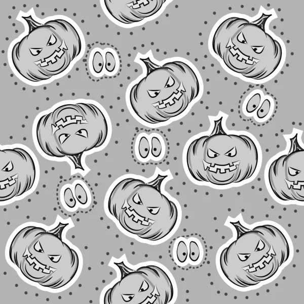 Texture sans couture pour Halloween — Image vectorielle