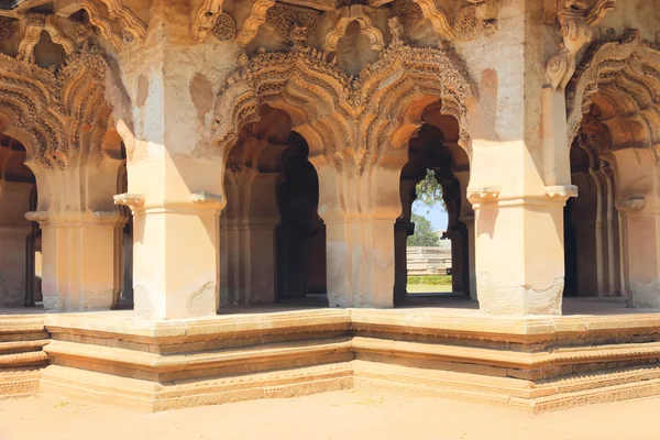 Lotus mahal v hampi, Indie. detail — Stock fotografie