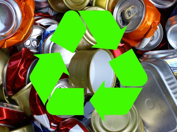 Simbolo di riciclaggio — Foto Stock