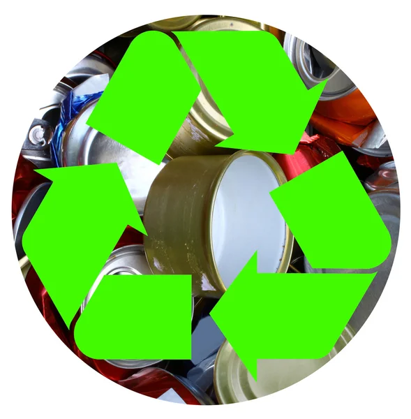 Recycling-Symbol — Stockfoto