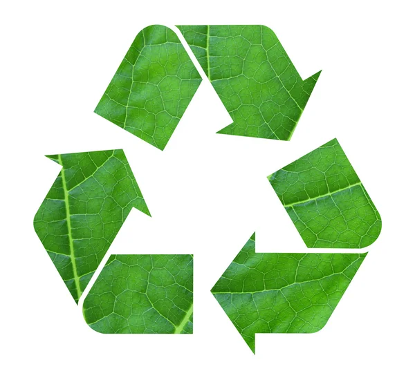 Recycling-Symbol — Stockfoto