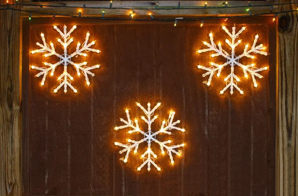 Snowflake decorations — Stock Photo, Image