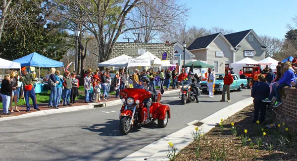 Hampton wegen harley — Stockfoto