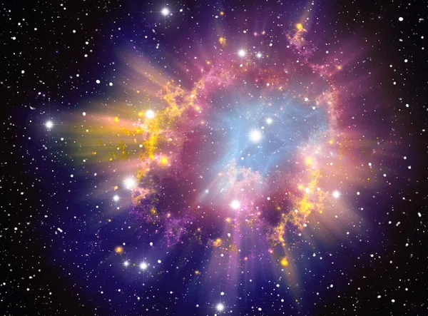 Explosión de supernova — Foto de Stock