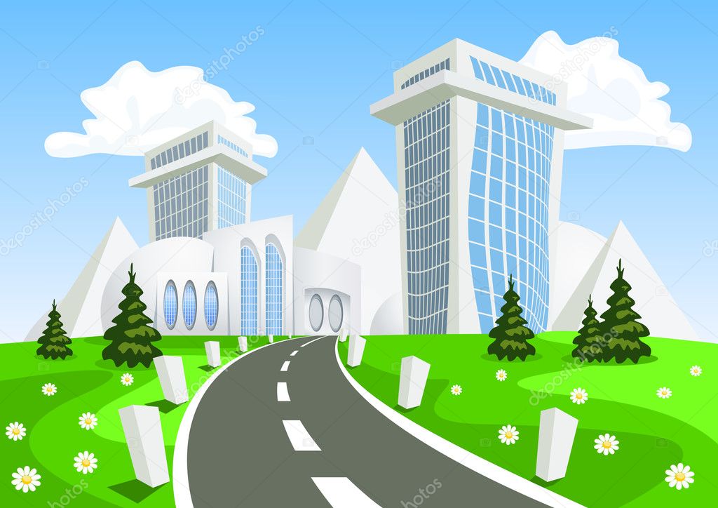 未来都市ストックベクター ロイヤリティフリー未来都市イラスト Depositphotos 未来都市ストックベクター ロイヤリティフリー未来都市イラスト Depositphotos