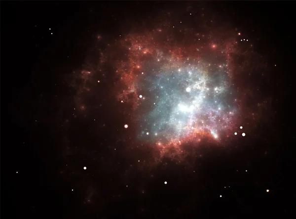 Supernova-Explosion — Stockfoto