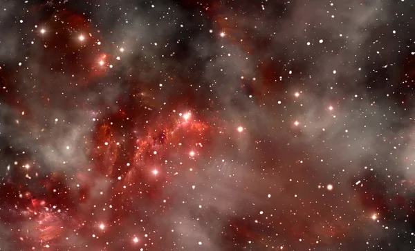 Nebulosa del espacio rojo —  Fotos de Stock