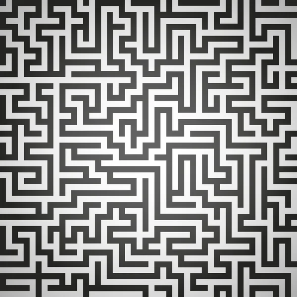 Vektorillustration von Labyrinth, Labyrinth — Stockvektor