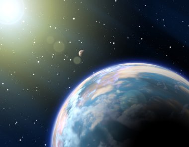 bana yapılan dünya ve sun.all sanat unsurları
