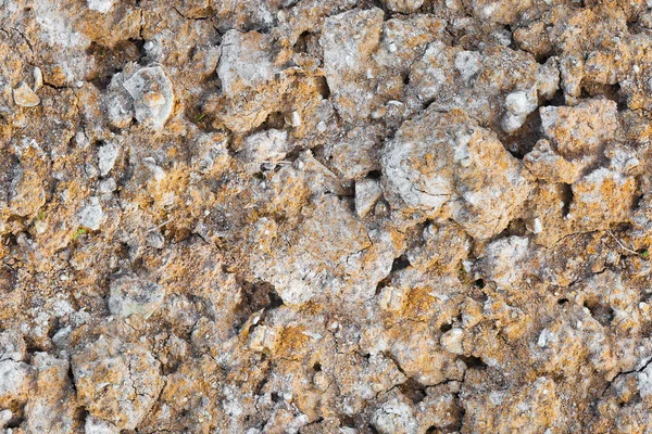 Popękana gleby taflowy tekstura na ziemi — Zdjęcie stockowe