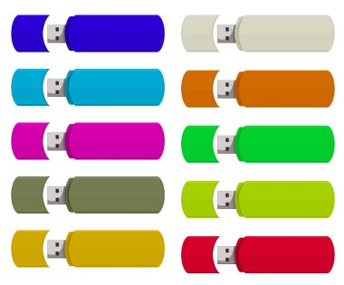 USB flash bellek seti