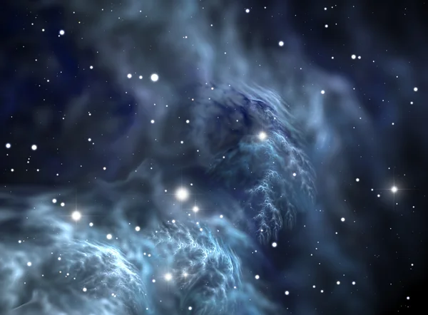 Nebulosa estelar espacial — Fotografia de Stock