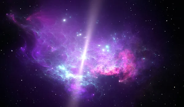 Nebuloasa Reflexie Din Jurul Pulsarului Ilustrație — Fotografie, imagine de stoc