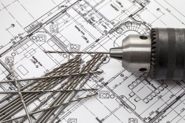 planı üzerinde yalan araçları