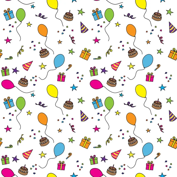 Fiesta de cumpleaños — Vector de stock