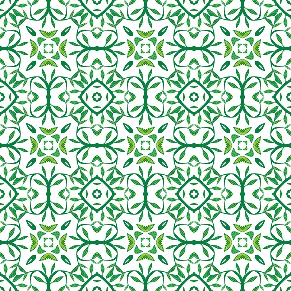 Hojas verdes — Vector de stock