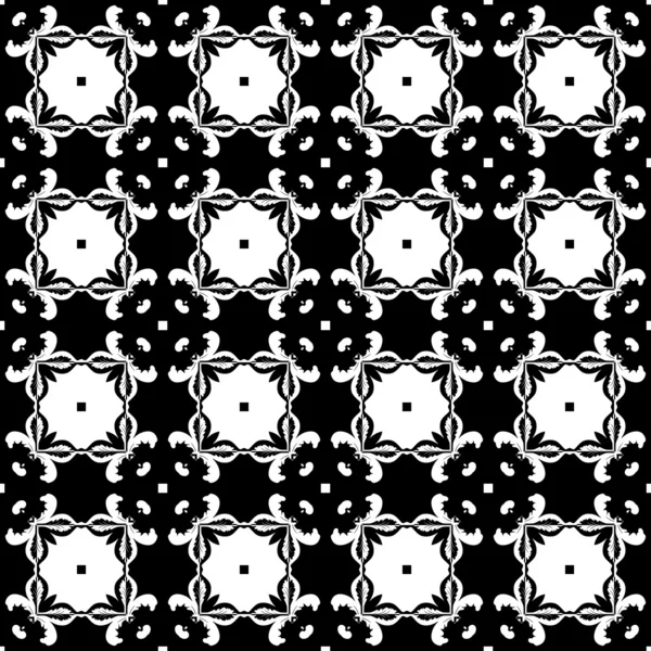 Patrón blanco y negro — Archivo Imágenes Vectoriales