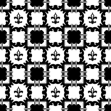 siyah ve beyaz desen