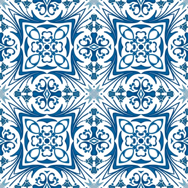 Azulejos portugueses — Vetor de Stock