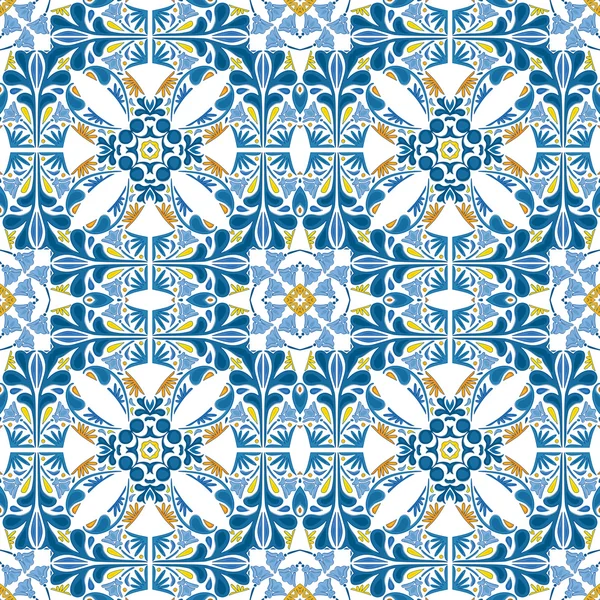 Carreaux portugais — Image vectorielle