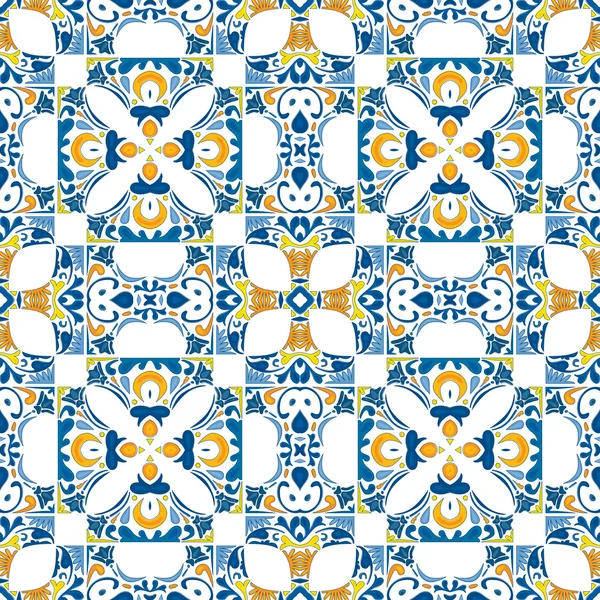 Portuguese tiles — Stock Vector