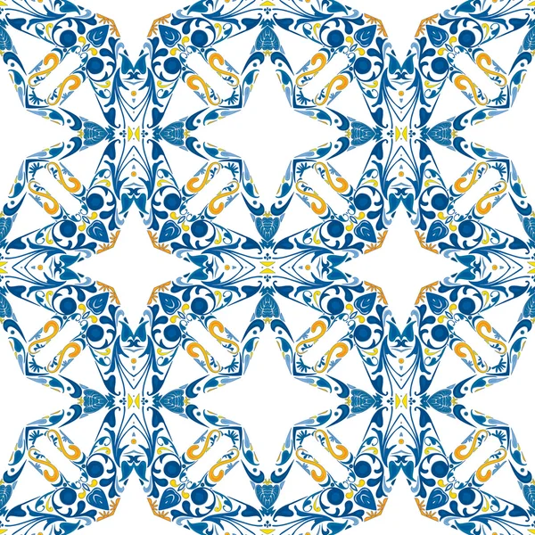 Portuguese tiles — Stock Vector