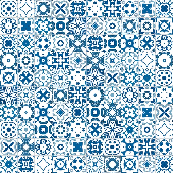 Portuguese tiles — Stock Vector