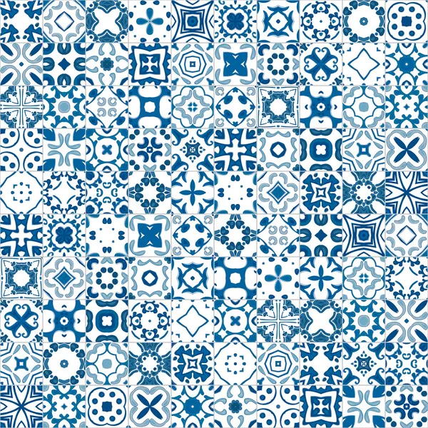 Portuguese tiles — Stock Vector