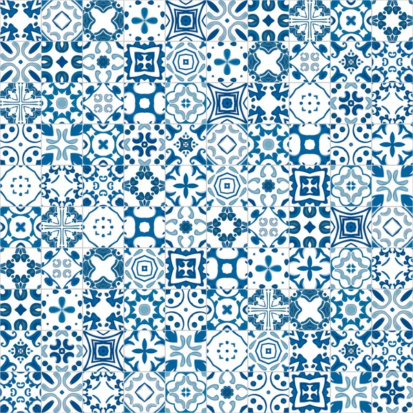 Azulejos portugueses — Vetor de Stock