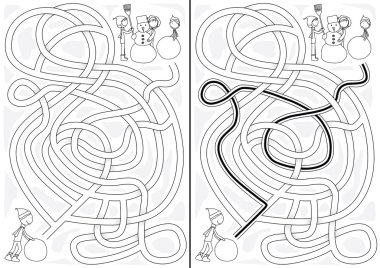 kardan adam labirent
