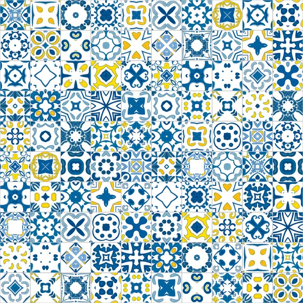 Portuguese tiles — Stock Vector