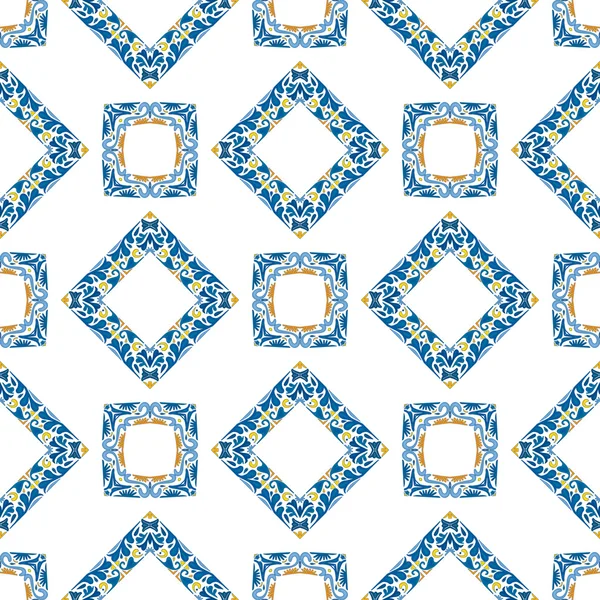 Portuguese tiles — Stock Vector