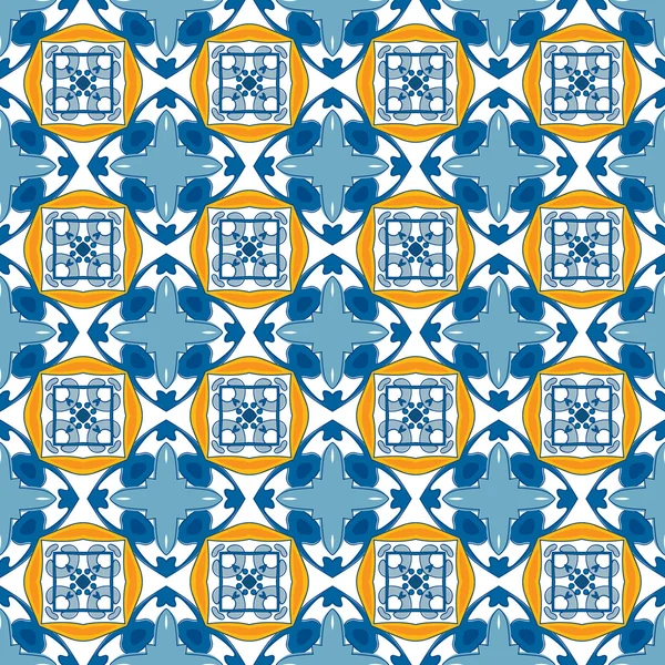 葡萄牙瓷砖 — 图库矢量图片